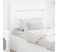 vidaXL Cabecero con cabecera 90 cm Madera de ingeniería, Diseño Moderno de Dormitorio, cabecero Rectangular, Muebles duraderos, Ropa de Cama contemporánea para tu Espacio de sueño