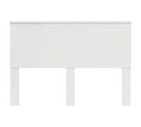 vidaXL Cabecero con cabecera Brillante 140 cm Madera contrachapada, Accesorios de habitación con Estilo, diseño Moderno, Durabilidad, cabecera ergonómica, Santuario de Descanso cómodo