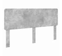 vidaXL Cabecero con cabecera Gris Concreto 180 cm Madera contrachapada, Cabecera Moderna, Forma Rectangular, Mueble Duradero, Accesorio Elegante, Pieza de diseño, Decoracion Minimalista