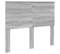 vidaXL Cabecero con cabecera Gris Sonoma 120 cm Madera contrachapada, Accesorios Elegantes para el Dormitorio, Decorativos Modernos, Zona de Descanso Comfy, diseño contemporáneo