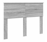 vidaXL Cabecero con cabecera Gris Sonoma 135 cm Madera contrachapada, Decoración Moderna para Dormitorio, cabecero Elegante, Madera de ingeniería, Estilo Minimalista, Mejora de Espacios urbanos