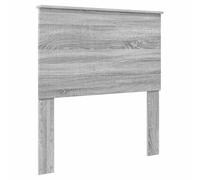 vidaXL Cabecero con cabecera Gris Sonoma 90 cm Madera contrachapada, Accesorios Elegantes para el Dormitorio, Decorativos Modernos, Zona de Descanso Comfy, diseño contemporáneo