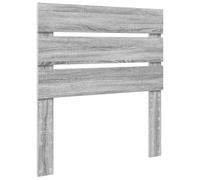 vidaXL Cabecero con cabecera Gris Sonoma 90 cm Madera de ingeniería, Diseño Moderno de Dormitorio, cabecero Rectangular, Muebles duraderos, Ropa de Cama contemporánea para tu Espacio de sueño