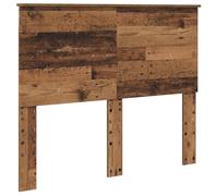 vidaXL Cabecero con cabecera Madera Vieja 120 cm Madera contrachapada, Accesorios Elegantes para el Dormitorio, Decorativos Modernos, Zona de Descanso Comfy, diseño contemporáneo