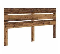 vidaXL Cabecero con cabecera Madera Vieja 160 cm Madera de ingeniería, Diseño Moderno de Dormitorio, cabecero Rectangular, Muebles duraderos, Ropa de Cama contemporánea para tu Espacio de sueño