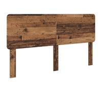 vidaXL Cabecero con cabecera Madera Vieja 200 cm Madera contrachapada, Cabecera Moderna, Forma Rectangular, Mueble Duradero, Accesorio Elegante, Pieza de diseño, Decoracion Minimalista