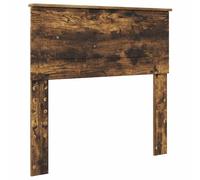 vidaXL Cabecero con cabecera Roble Ahumado 100 cm Madera contrachapada, Decoración Moderna para Dormitorio, cabecero Elegante, Madera de ingeniería, Estilo Minimalista, Mejora de Espacios urbanos