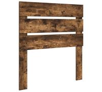 vidaXL Cabecero con cabecera Roble Ahumado 100 cm Madera de ingeniería, Diseño Moderno de Dormitorio, cabecero Rectangular, Muebles duraderos, Ropa de Cama contemporánea para tu Espacio de sueño