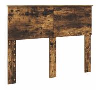 vidaXL Cabecero con cabecera Roble Ahumado 135 cm Madera contrachapada, Decoración Moderna para Dormitorio, cabecero Elegante, Madera de ingeniería, Estilo Minimalista, Mejora de Espacios urbanos