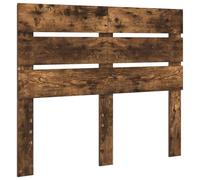 vidaXL Cabecero con cabecera Roble Ahumado 135 cm Madera de ingeniería, Diseño Moderno de Dormitorio, cabecero Rectangular, Muebles duraderos, Ropa de Cama contemporánea para tu Espacio de sueño