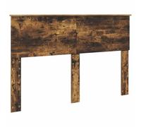 vidaXL Cabecero con cabecera Roble Ahumado 150 cm Madera contrachapada, Decoración Moderna para Dormitorio, cabecero Elegante, Madera de ingeniería, Estilo Minimalista, Mejora de Espacios urbanos