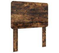 vidaXL Cabecero con cabecera Roble Ahumado 90 cm Madera contrachapada, Cabecera Moderna, Forma Rectangular, Mueble Duradero, Accesorio Elegante, Pieza de diseño, Decoracion Minimalista