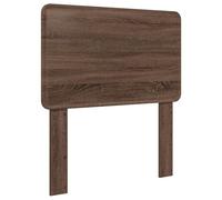 vidaXL Cabecero con cabecera Roble Marrón 100 cm Madera contrachapada, Cabecera Moderna, Forma Rectangular, Mueble Duradero, Accesorio Elegante, Pieza de diseño, Decoracion Minimalista