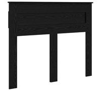 vidaXL Cabecero con cabecera Roble Negro 135 cm Madera contrachapada, Adorno Moderno para Dormitorio, cabecera Rectangular, Accesorios de Madera duraderos, Muebles funcionales
