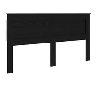 vidaXL Cabecero con cabecera Roble Negro 200 cm Madera contrachapada, Cabecero de Cama Moderno, Mueble Duradero, diseño Rectangular, líneas Sencillas, decoración Funcional, Mejora tu habitación