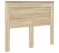 vidaXL Cabecero con cabecera Roble Sonoma 120 cm Madera contrachapada, Cabecero de Cama Moderno, Mueble Duradero, diseño Rectangular, líneas Sencillas, decoración Funcional, Mejora tu habitación