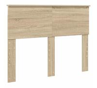 vidaXL Cabecero con cabecera Roble Sonoma 135 cm Madera contrachapada, Cabecera de Cama, Estilo Moderno, diseño Rectangular, Mueble Minimalista, Madera Resistente, fácil de armar