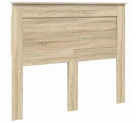 vidaXL Cabecero con cabecera Roble Sonoma 135 cm Madera contrachapada, Cabecero de Cama Moderno, Mueble Duradero, diseño Rectangular, líneas Sencillas, decoración Funcional, Mejora tu habitación