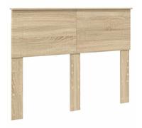 vidaXL Cabecero con cabecera Roble Sonoma 135 cm Madera contrachapada, Decoración Moderna para Dormitorio, cabecero Elegante, Madera de ingeniería, Estilo Minimalista, Mejora de Espacios urbanos