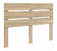 vidaXL Cabecero con cabecera Roble Sonoma 150 cm Madera de ingeniería, Diseño Moderno de Dormitorio, cabecero Rectangular, Muebles duraderos, Ropa de Cama contemporánea para tu Espacio de sueño