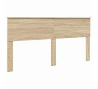 vidaXL Cabecero con cabecera Roble Sonoma 180 cm Madera contrachapada, Decoración Moderna para Dormitorio, cabecero Elegante, Madera de ingeniería, Estilo Minimalista, Mejora de Espacios urbanos