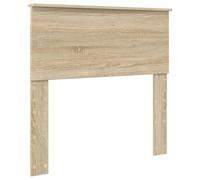 vidaXL Cabecero con cabecera Roble Sonoma 80 cm Madera contrachapada, Decoración Moderna para Dormitorio, cabecero Elegante, Madera de ingeniería, Estilo Minimalista, Mejora de Espacios urbanos