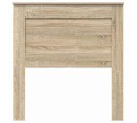 vidaXL Cabecero con cabecera Roble Sonoma 90 cm Madera contrachapada, Cabecero de Cama Moderno, Mueble Duradero, diseño Rectangular, líneas Sencillas, decoración Funcional, Mejora tu habitación