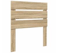 vidaXL Cabecero con cabecera Roble Sonoma 90 cm Madera de ingeniería, Diseño Moderno de Dormitorio, cabecero Rectangular, Muebles duraderos, Ropa de Cama contemporánea para tu Espacio de sueño