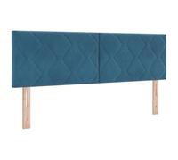 vidaXL Cabecero con diseño de Bloques de Diamante en Terciopelo Gris Claro, 80 cm de Alto, Ajustable y fácil de Montar en la Pared. Ideal para tu Dormitorio, Ofrece un Respaldo cómodo: un Toque de l