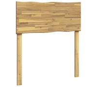 vidaXL Cabecero de Borde Natural Rostock Blanco 80 cm
