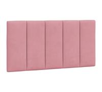 vidaXL Cabecero de Cama Acolchado Terciopelo Rosa 100 cm