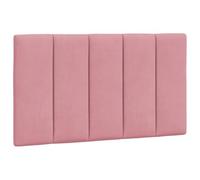 vidaXL Cabecero de Cama Acolchado Hanko Terciopelo Rosa 80 cm