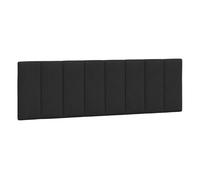 Vidaxl cabecero de cama acolchado terciopelo negro 160 cm