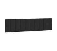 Vidaxl cabecero de cama acolchado terciopelo negro 200 cm