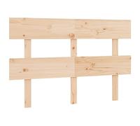 vidaXL Cabecero de Cama Cabezal Dormitorio Estructura Habitación Mobiliario Muebles Decoración Adorno Madera Maciza de Pino 144x3x81 cm