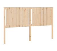 vidaXL Cabecero de Cama Cabezal Dormitorio Estructura Habitación Mobiliario Muebles Decoración Adorno Madera Maciza de Pino 165,5x4x100 cm