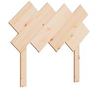 vidaXL Cabecero de Cama Cabezal Dormitorio Estructura Habitación Mobiliario Muebles Decoración Adorno Madera Maciza de Pino 92x3x81 cm