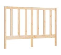 vidaXL Cabecero de Cama Cabezal Dormitorio Estructura Habitación Mobiliario Muebles Decoración Adorno Madera Maciza de Pino 166x4x100 cm