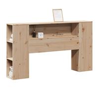 vidaXL Cabecero de Cama con almacenaje Madera Maciza de Pino 150 cm, cabecero de Cama, cabecero de Madera Maciza, cabecero con Compartimentos