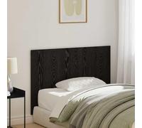 vidaXL Cabecero de Cama Madera ingeniería Roble Negro 120x1,5x80 cm