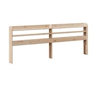 vidaXL Cabecero de Cama con estantes Madera Maciza de Pino 180 cm, cabecero de Cama, cabecero de Madera Maciza, cabecero con estantes