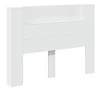 Cabecero De Cama Con Luz Led Blanco 140x16,5x103,5 Cm Vidaxl