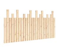 vidaXL Cabecero de Cama de Pared Madera Maciza de Pino 159,5x3x80 cm