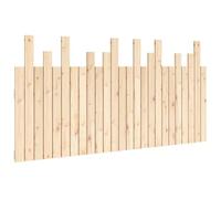 vidaXL Cabecero de Cama de Pared Madera Maciza de Pino 159,5x3x80 cm