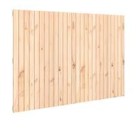 vidaXL Cabecero de Cama de Pared Madera Maciza de Pino 166x3x110 cm