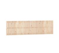 Vidaxl cabecero de cama de pared madera maciza de pino 204x3x60 cm