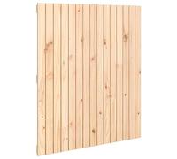 vidaXL Cabecero de Cama de Pared Madera Maciza de Pino 95,5x3x110 cm