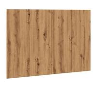 Cabecero de cama madera ingeniería roble artisan 120x1,5x80 cm