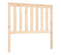 Vidaxl cabecero de cama madera maciza de pino 106x6x101 cm