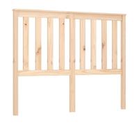 Vidaxl cabecero de cama madera maciza de pino 141x6x101 cm